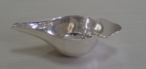 baby silver cup and spoon set